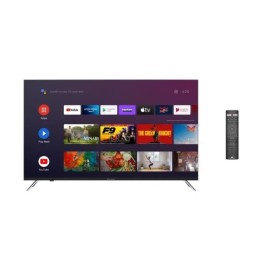 CONTINENTAL EDISON - CELED55SAUHD23B7 - TV LED UHD 4K - 55'' (139,7 cm) - Smart Android TV - Wifi Bluetooth - 4xHDMI - 3xUSB - Noir